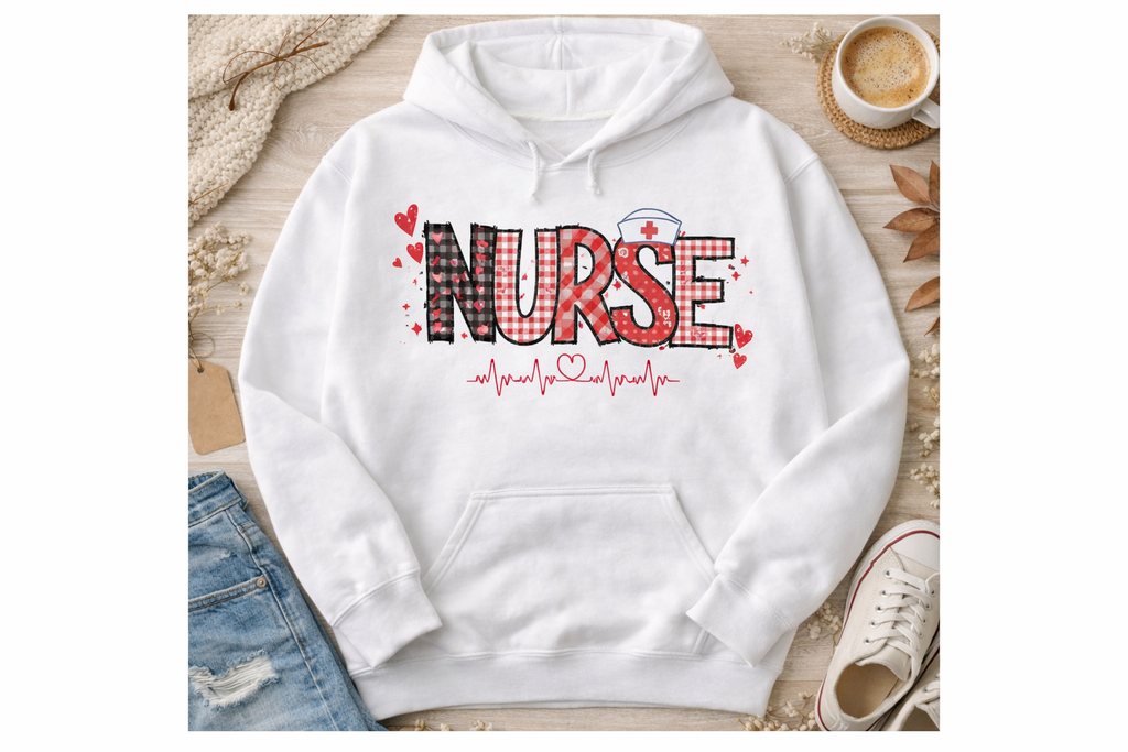 Nurse Title Apparel | Healthcare Sweatshirt, Hoodie & T-Shirt | RN, LPN, CNA, CMA & More | Unisex Fit | Multiple Colors