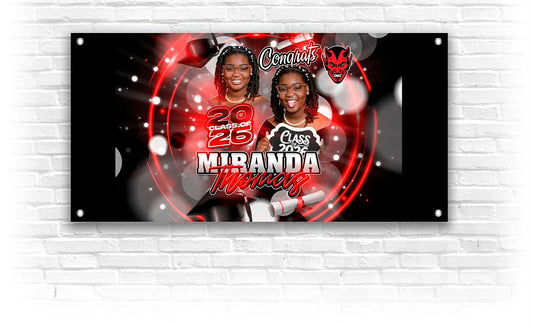 Custom Celebration Banner – Graduation, Birthdays, Memorials & More